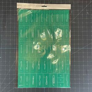 NEW Chalk Couture C Size Transfer - Handwritten Font - C191129